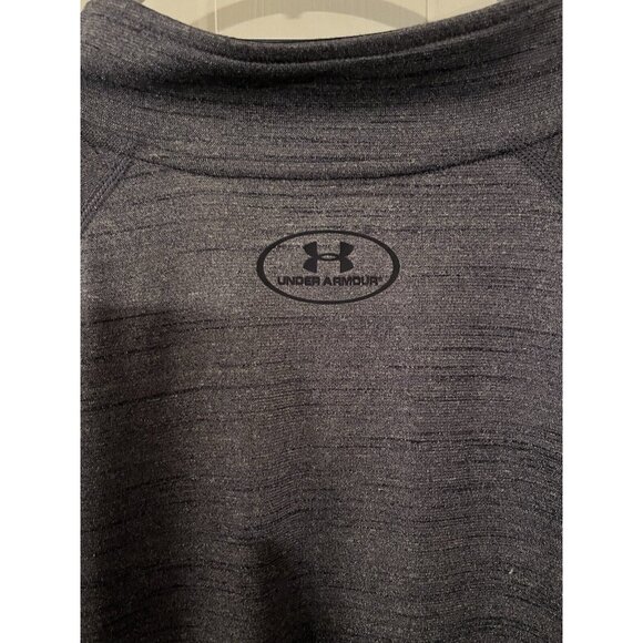 Under Armour Loose HeatGear UA Tech Zip WOMENS XL Heather GREY Lightweight - Picture 13 of 16